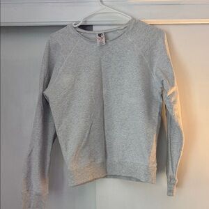 Born Primitive Light Gray Women's Crew Neck Sweater